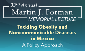 Tackling Obesity and Noncommunicable Diseases in Mexico: A Policy Approach