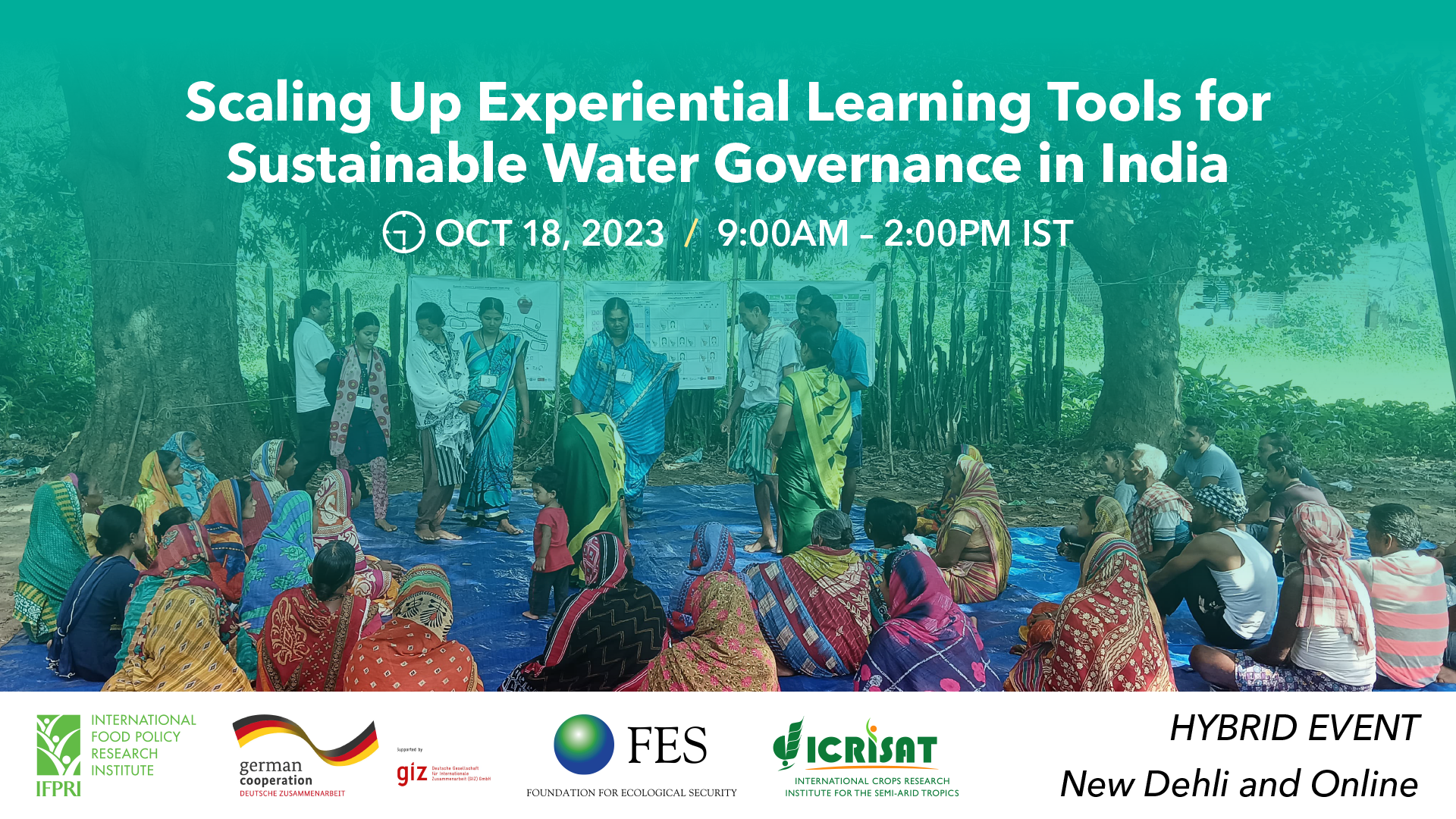 Scaling Up Experiential Learning Tools for Sustainable Water Governance in India