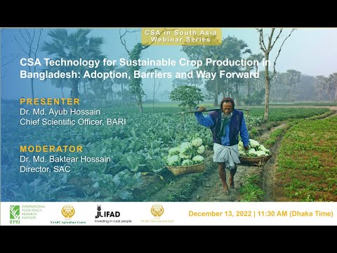 Consortium for Scaling-up Climate Smart Agriculture in South Asia