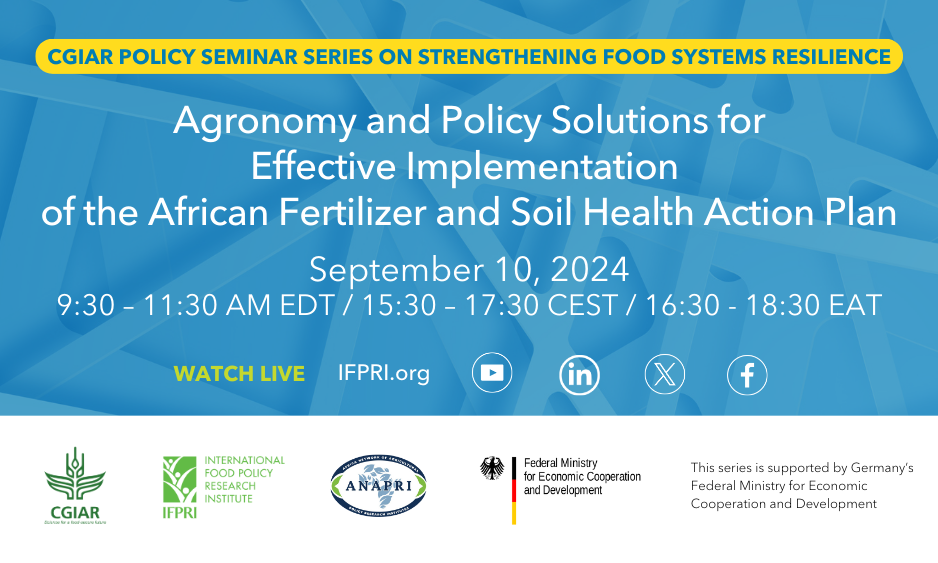 Agronomy and Policy Solutions for Effective Implementation of the African Fertilizer and Soil Health Action Plan