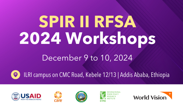 SPIR II RFSA Learning Event: Impact results workshops